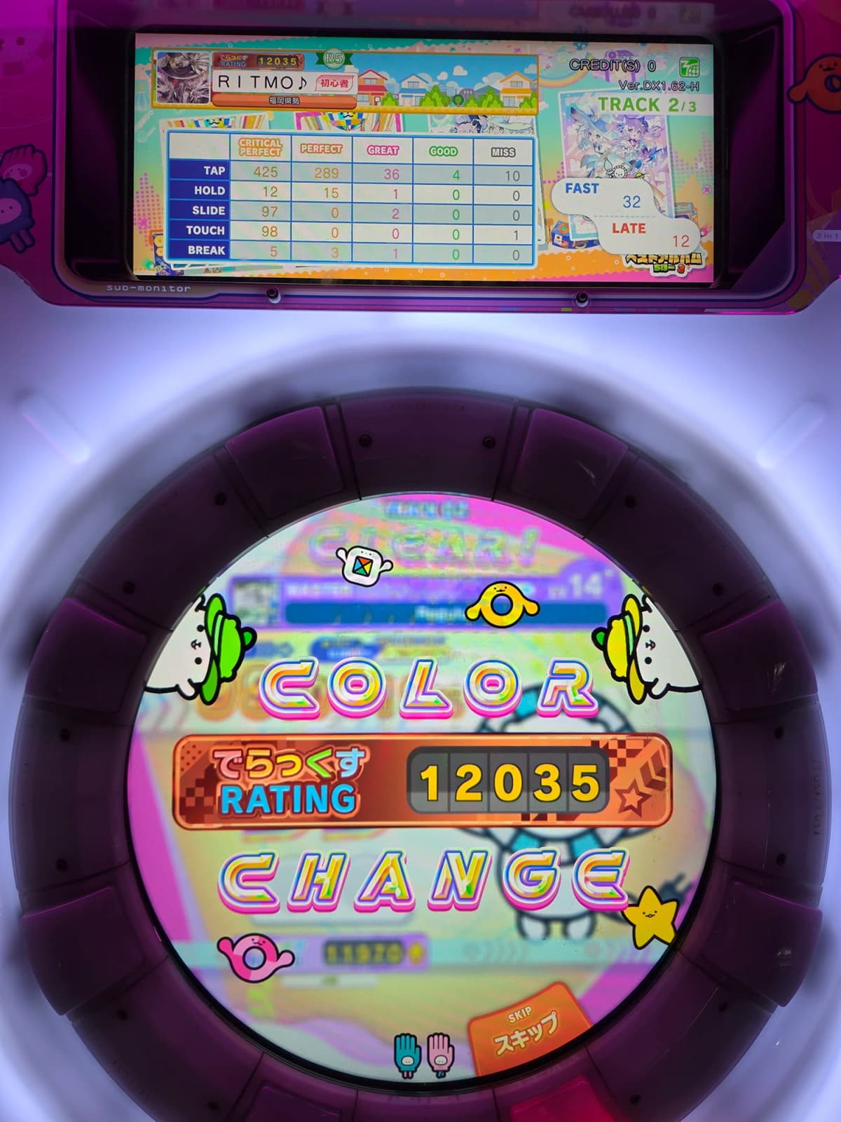 RATING 12000 達成