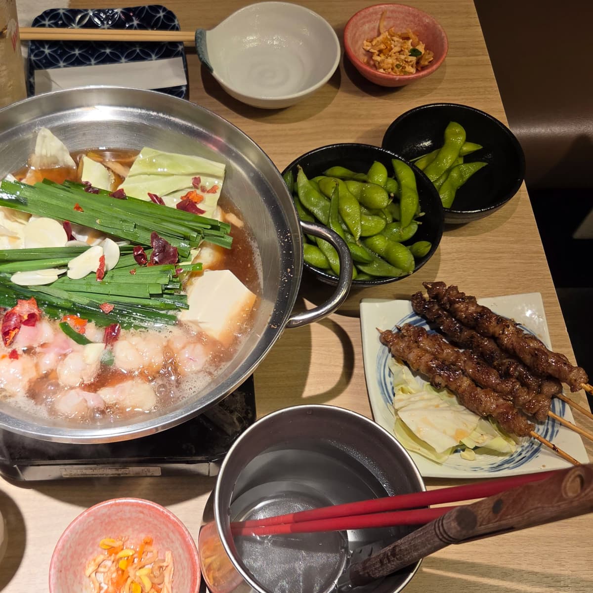 とり酒場 博多華善的雞皮串（博多とり皮 巻き巻き串）