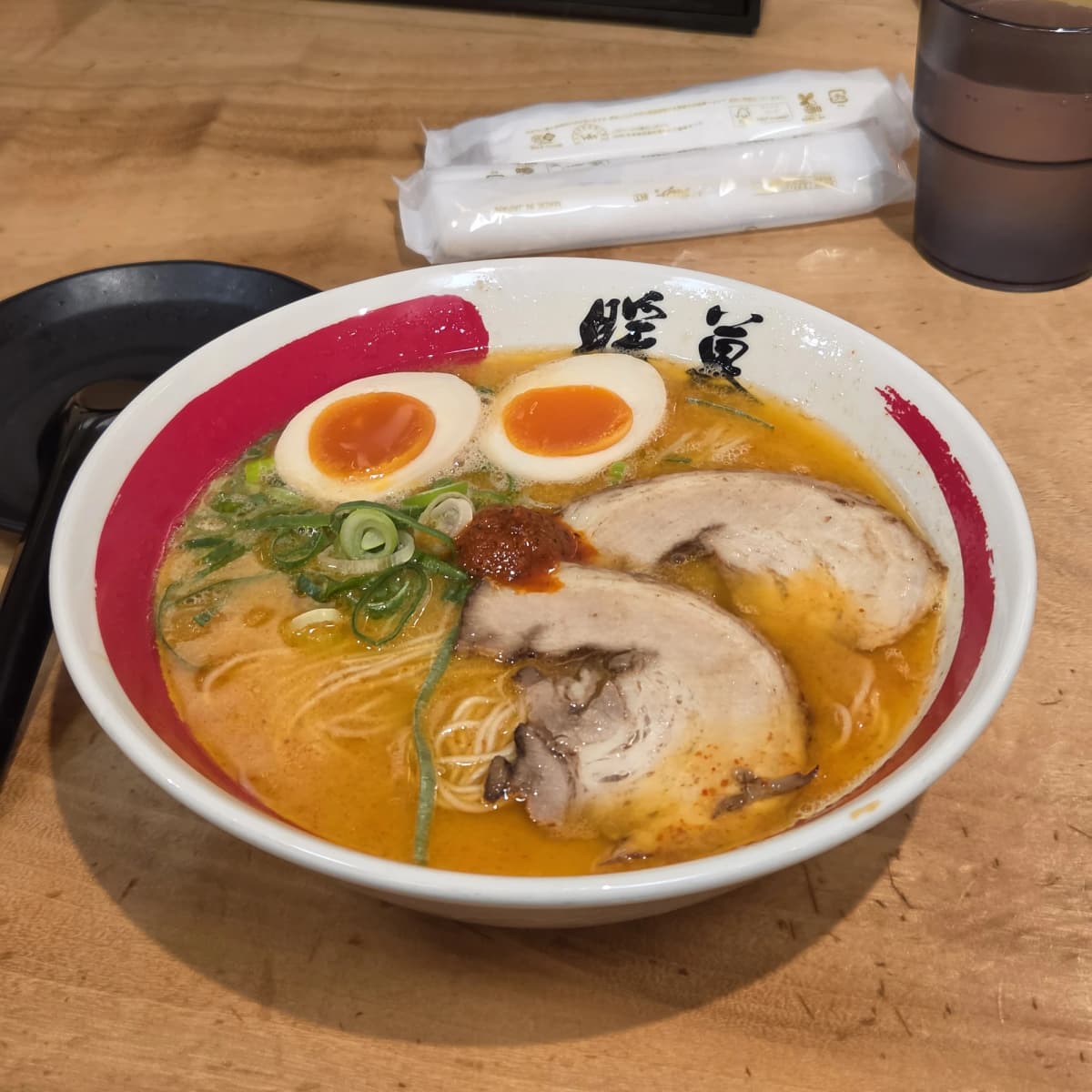 半熟煮卵らーめん